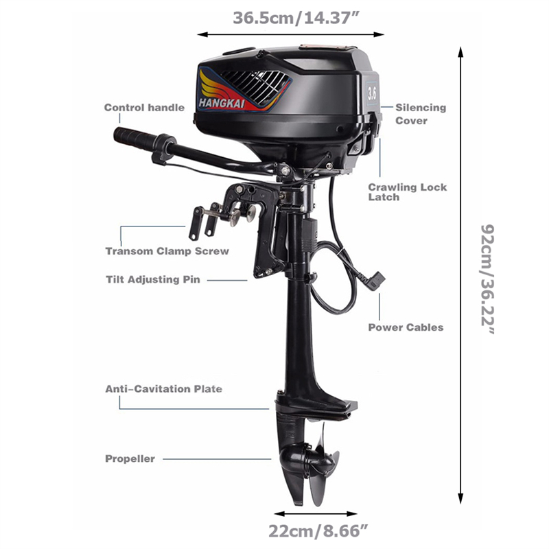 Buitenboordmotor Elektrische M - Fishing Boat Outboard Motor recensie en prijs